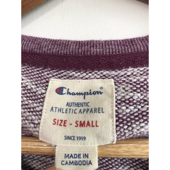 Champion Women's Pink Purple Two Tone Size Small Sweater - Picture 3 of 4